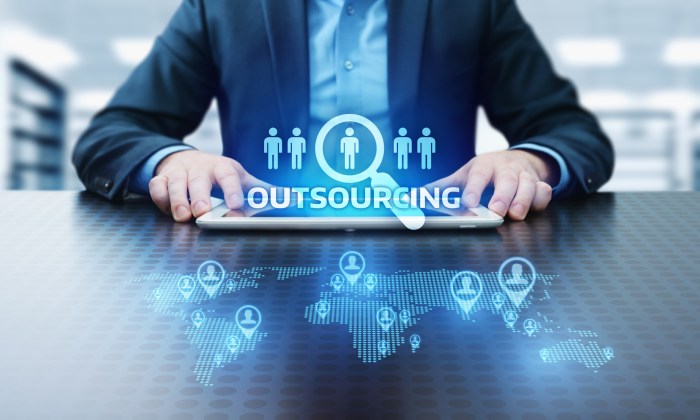 Outsourced outsourcing departments